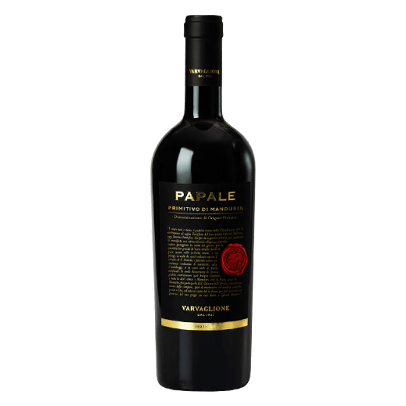 Varvaglione Papale Linea Oro Primitivo di Manduria 2019 750ml 14.5%·Southern Italy Puglia·Primitivo·Red Wine