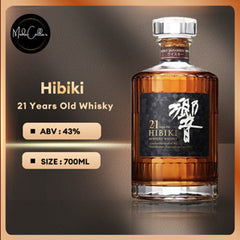 Hibiki 21 Years Old Whisky 700ml 43%響