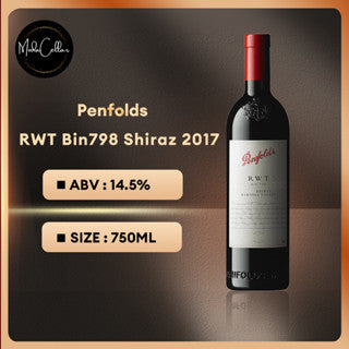 Penfolds RWT Bin798 Shiraz 2017 750ML 14.5%